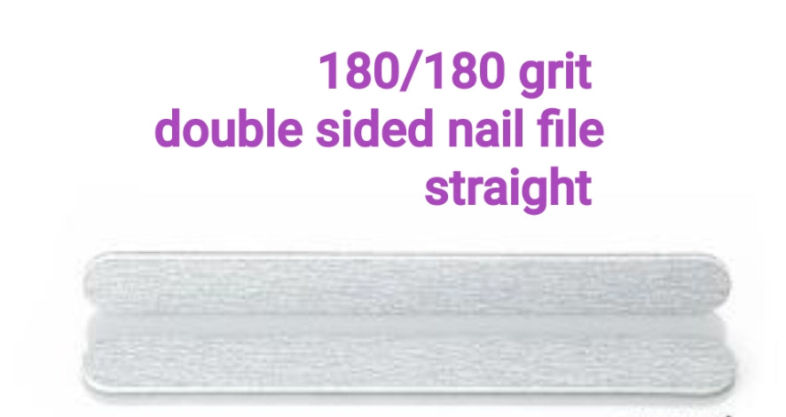 ZGN Accessories: Straight Nail File 180/180 grit