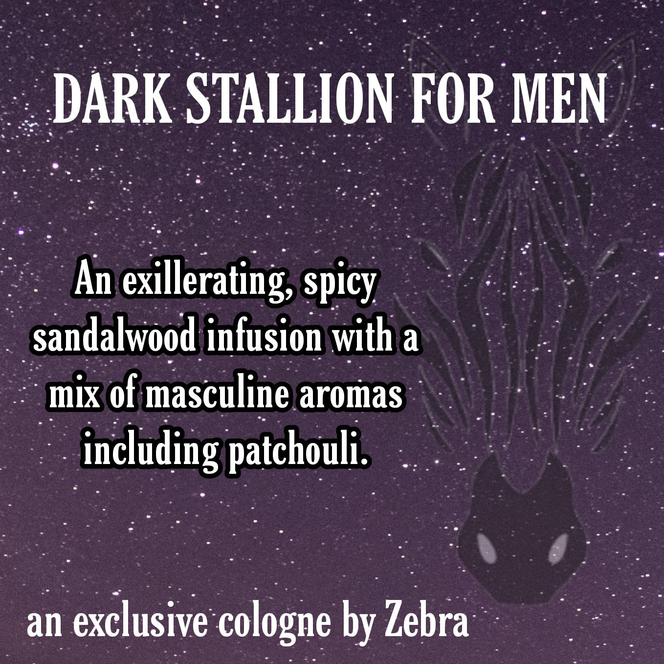 ZGN Body Essentials: Dark Stallion for Men - Men's Beard & Mustache Set